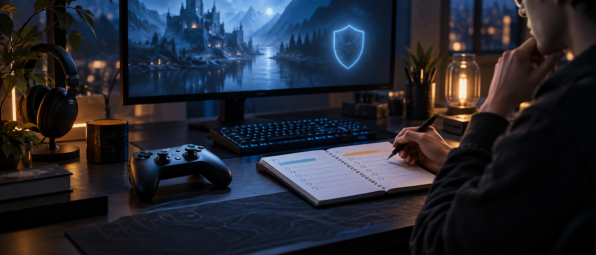 Postazione dedicata alla valutazione e alla sicurezza dei giochi online